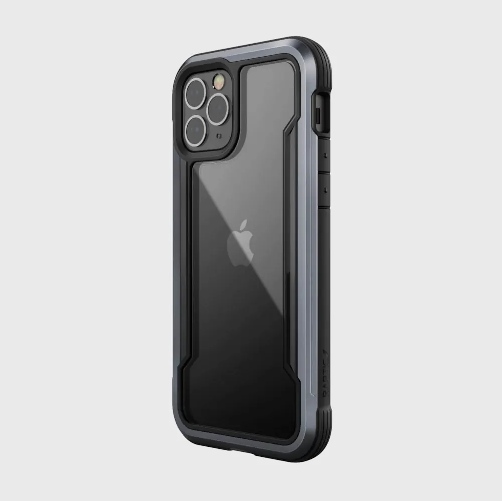 Raptic Shield iPhone 12 ブラック背面