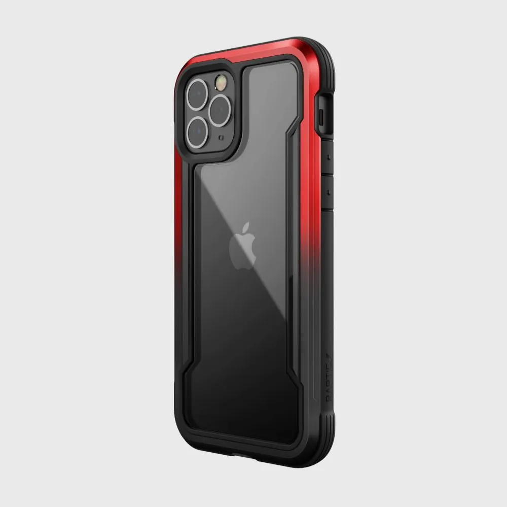 Raptic Shield iPhone 12 レッドグラデーション